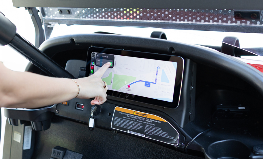 MadJax® Kinect™ Display Screen Kit for D/C motor Club Car Precedent/Tempo/Onward with Eco Battery Setup
