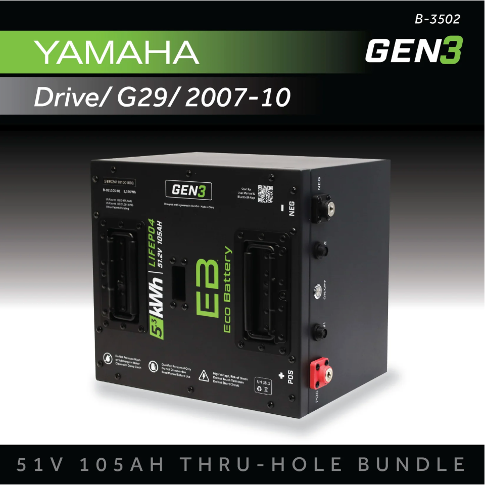 Yamaha Thru-Hole EcoBattery 48v 105AH